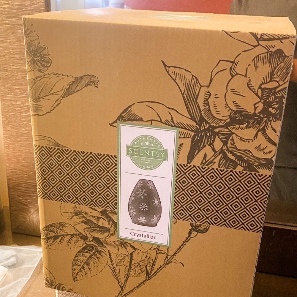 Crystallized Snowflake Oil Diffuser shade